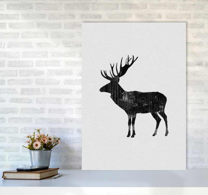 Moose Animal Art Print By Orara Studio Animal Art Print A1 Black Frame