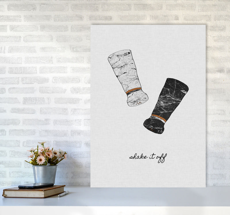 Shake It Off Print By Orara Studio, Framed Kitchen Wall Art A1 Black Frame