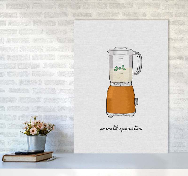 Smooth Operator Print By Orara Studio, Framed Kitchen Wall Art A1 Black Frame