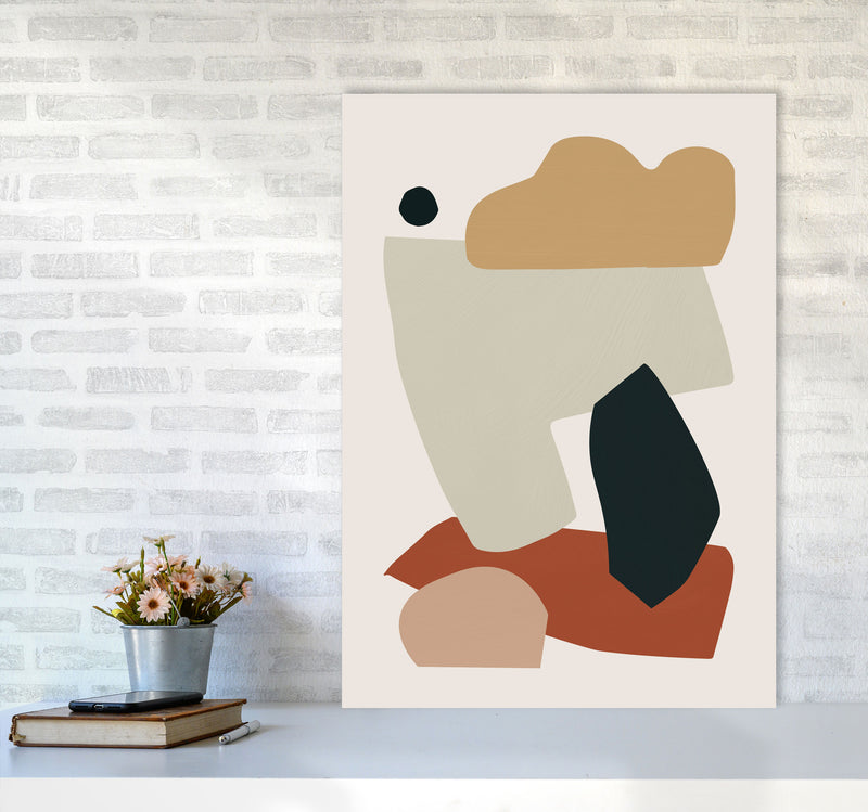 Collage Earth I Art Print by Orara Studios A1 Black Frame