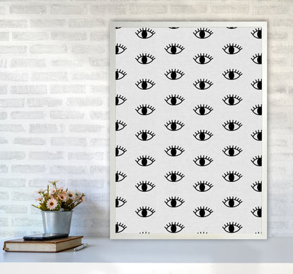 Eyes Open Print By Orara Studio A1 Oak Frame