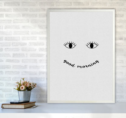 Good Morning Quote Print By Orara Studio A1 Oak Frame