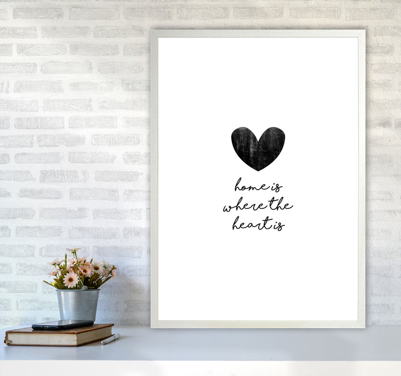 Home Is Where The Heart Is Print By Orara Studio A1 Oak Frame