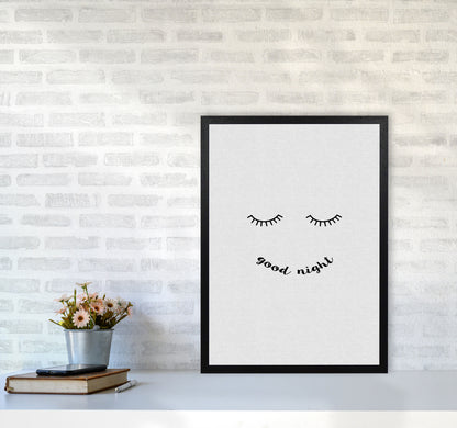 Good Night Quote Print By Orara Studio A2 White Frame