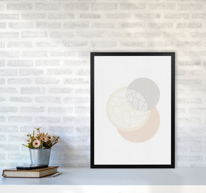 Minimalist Geometric IV Print By Orara Studio A2 White Frame