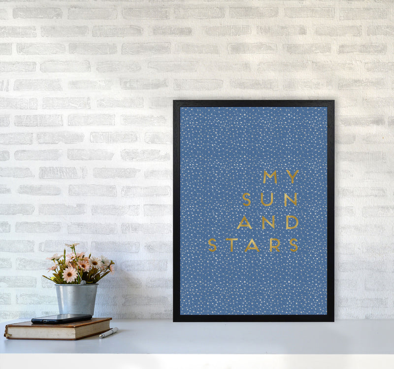 My Sun & Stars Print By Orara Studio A2 White Frame
