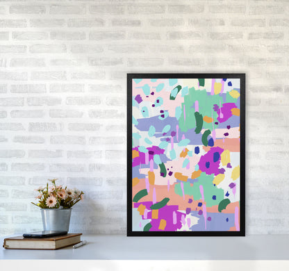 Oil Abstract I Print By Orara Studio A2 White Frame