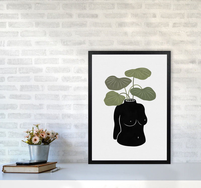Boob-tanical Vase Art Print by Orara Studios A2 White Frame