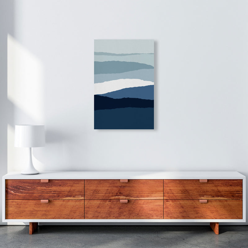 Blue Abstract II Print By Orara Studio A2 Canvas