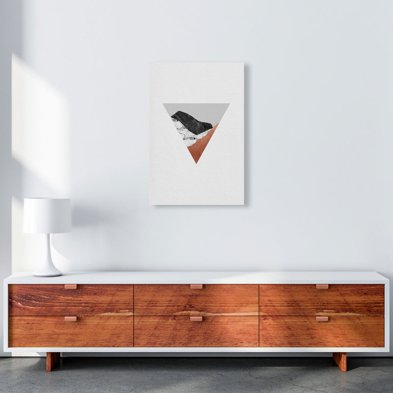 Copper Geometric II Print By Orara Studio A2 Canvas