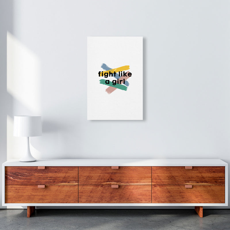 Fight Like A Girl Print By Orara Studio A2 Canvas