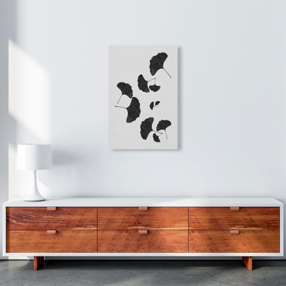 Ginkgo Leaf Black & White I Print By Orara Studio A2 Canvas