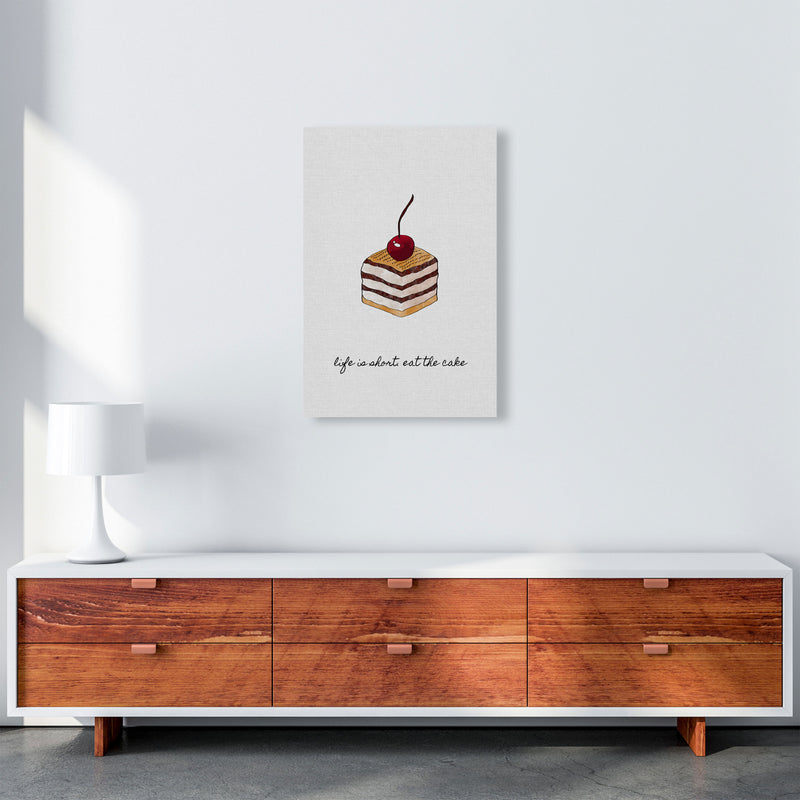 Life Is Short Print By Orara Studio, Framed Kitchen Wall Art A2 Canvas