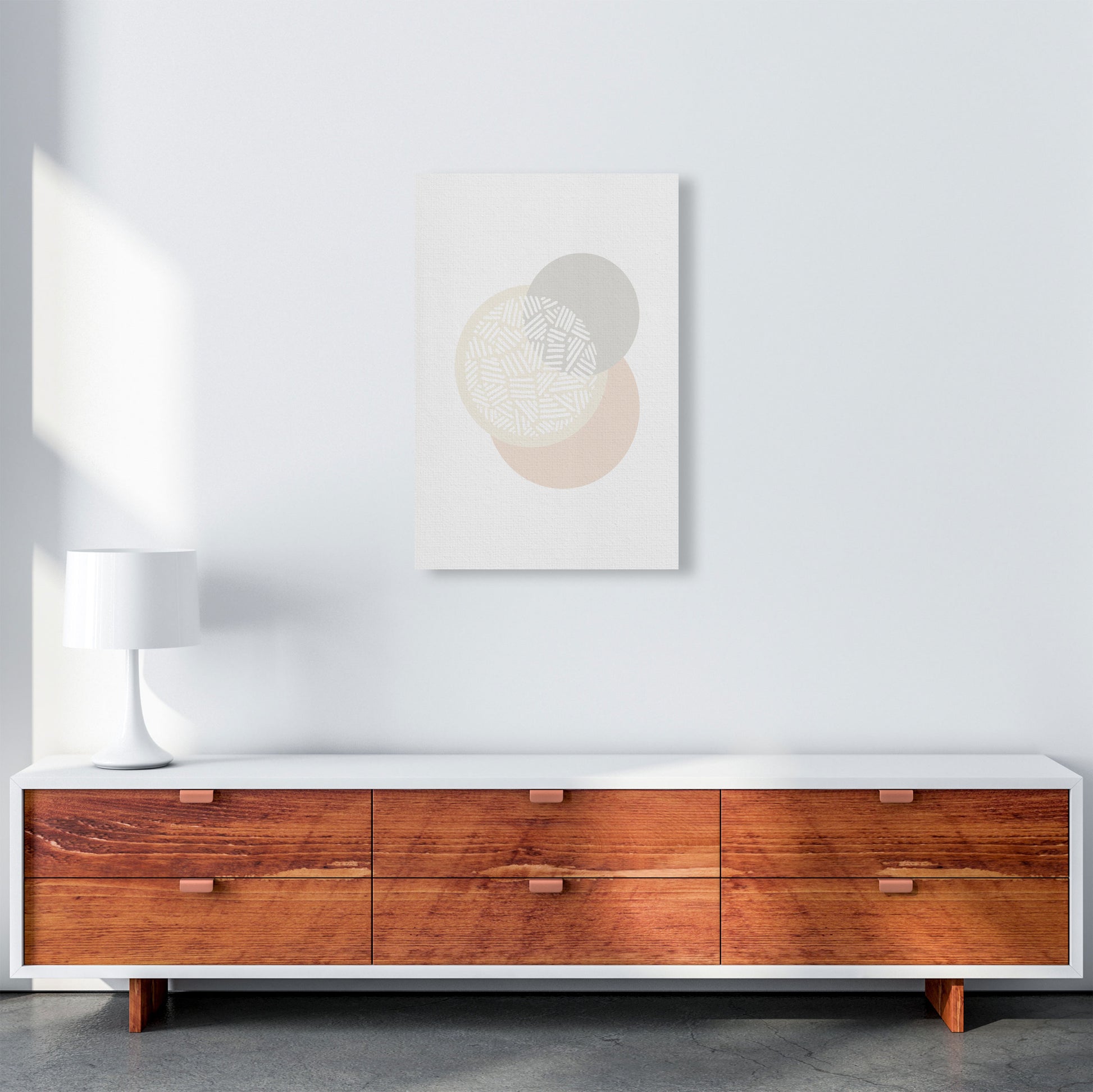 Minimalist Geometric IV Print By Orara Studio A2 Canvas