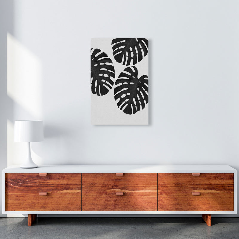 Monstera Black & White III Print By Orara Studio A2 Canvas