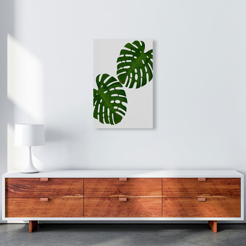 Monstera Leaf II Print By Orara Studio, Framed Botanical & Nature Art Print A2 Canvas