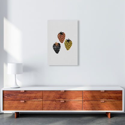 Strawberries Print By Orara Studio, Framed Kitchen Wall Art A2 Canvas