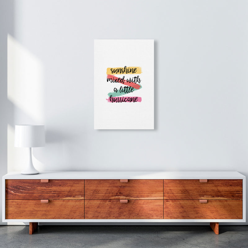 Sunshine Mixed With A Little Hurricane Print By Orara Studio A2 Canvas