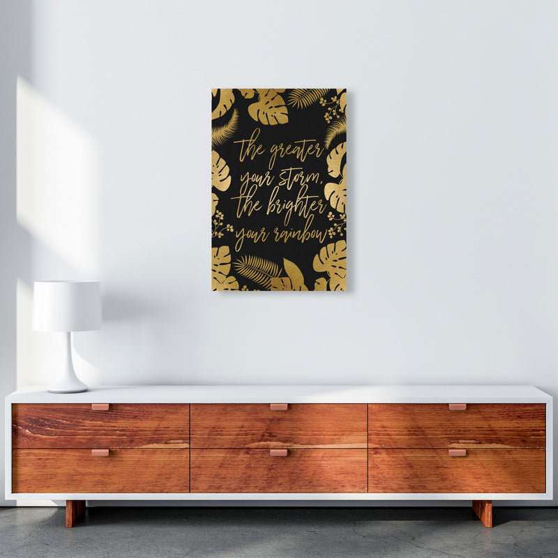 The Greater Your Storm Print By Orara Studio A2 Canvas