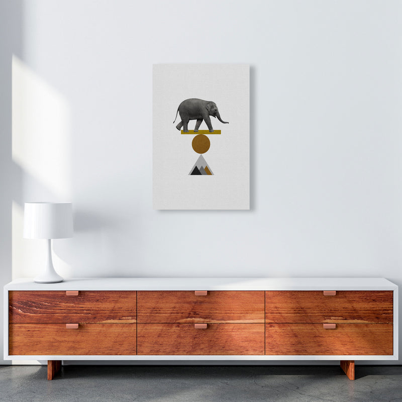 Tribal Elephant Print By Orara Studio Animal Art Print A2 Canvas