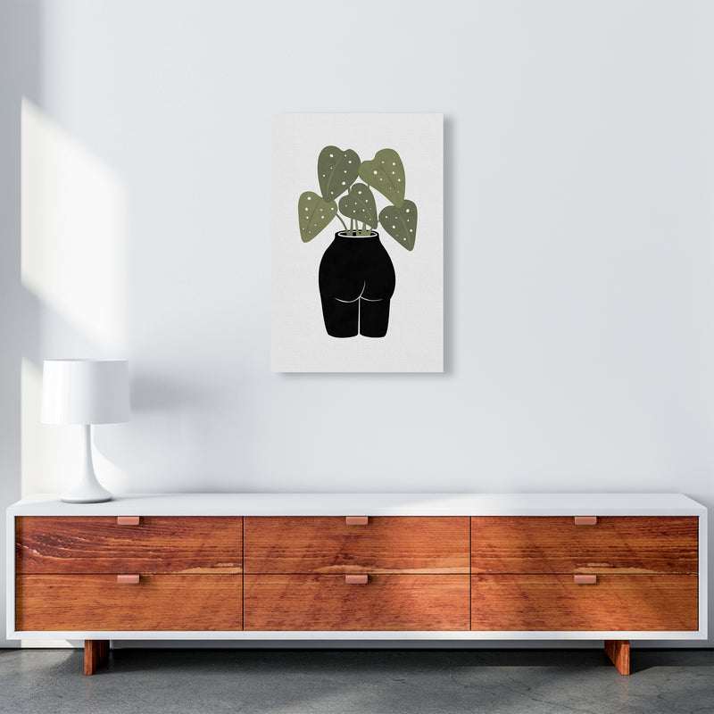 Butt-anical Vase Art Print by Orara Studios A2 Canvas