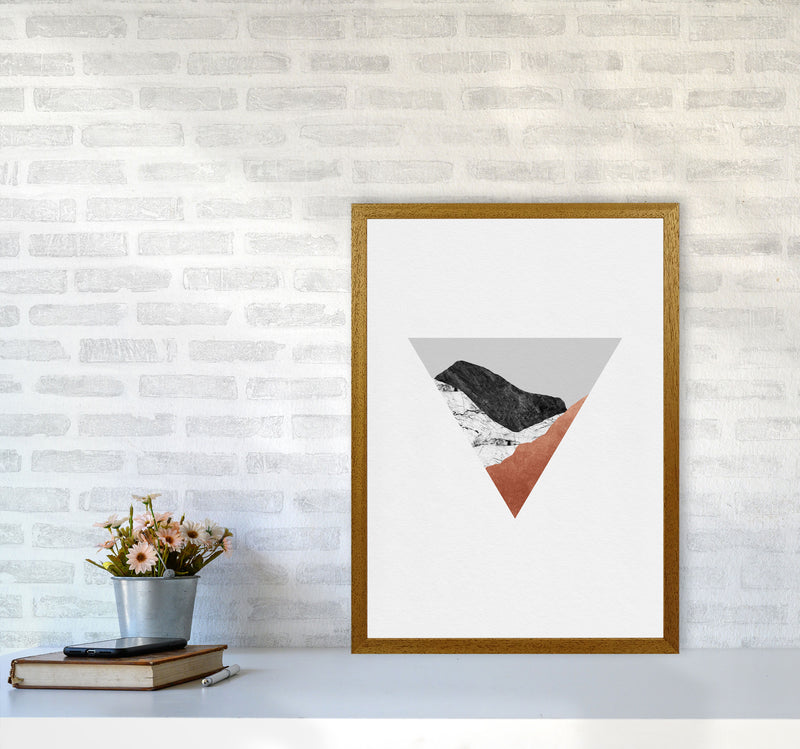 Copper Geometric II Print By Orara Studio A2 Print Only