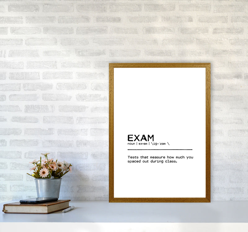 Exam Spaced Out Definition Print By Orara Studio A2 Print Only