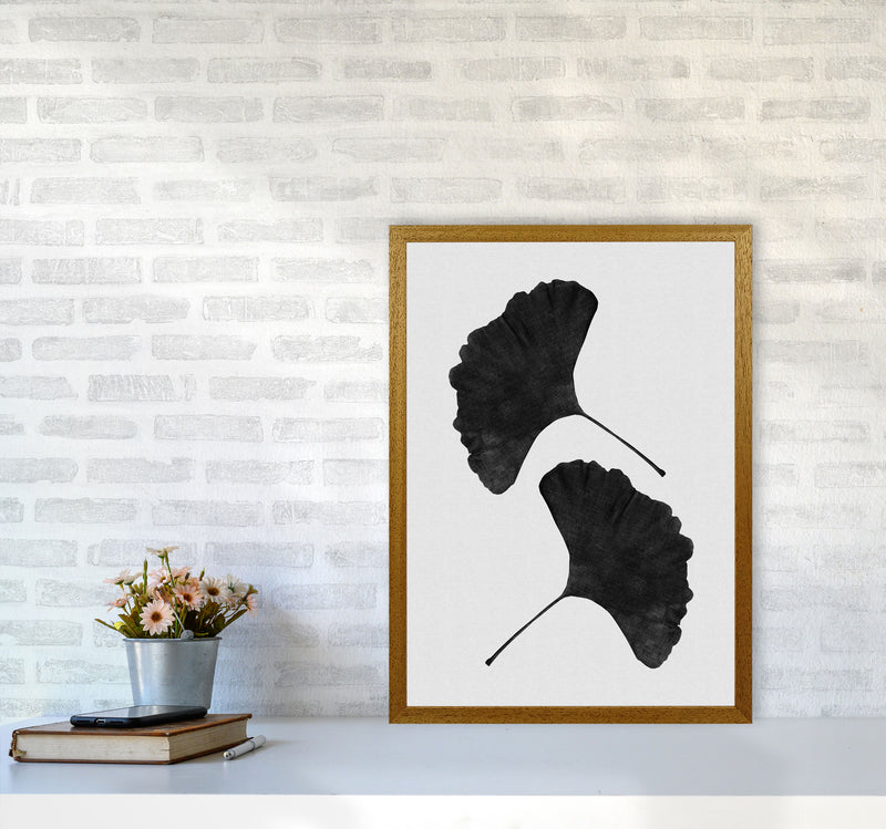 Ginkgo Leaf Black & White II Print By Orara Studio A2 Print Only