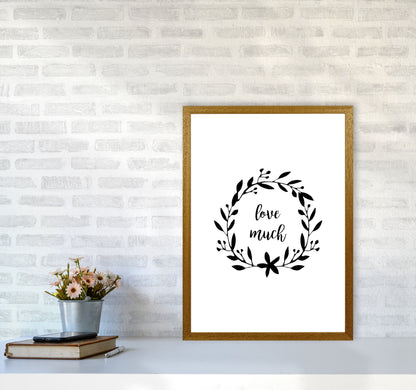 Love Much Illustration Print By Orara Studio A2 Print Only