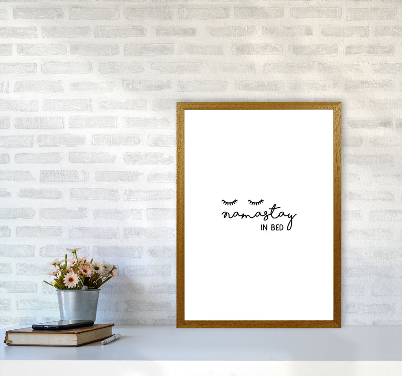 Namastay In Bed Bedroom Art Print By Orara Studio A2 Print Only