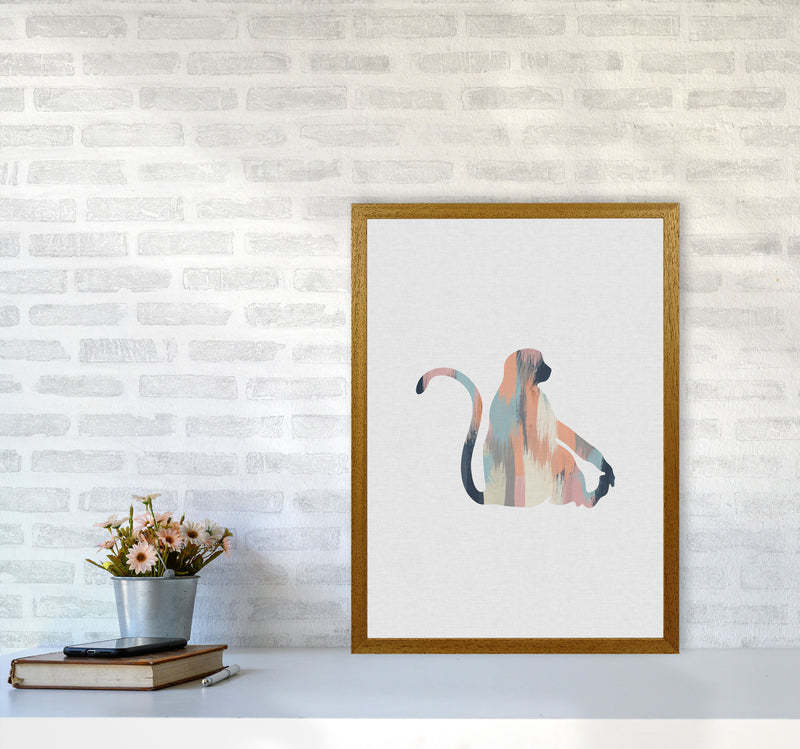 Pastel Monkey Print By Orara Studio Animal Art Print A2 Print Only