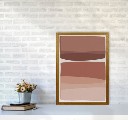 Modern Blush Abstract Art Print by Orara Studio A2 Print Only