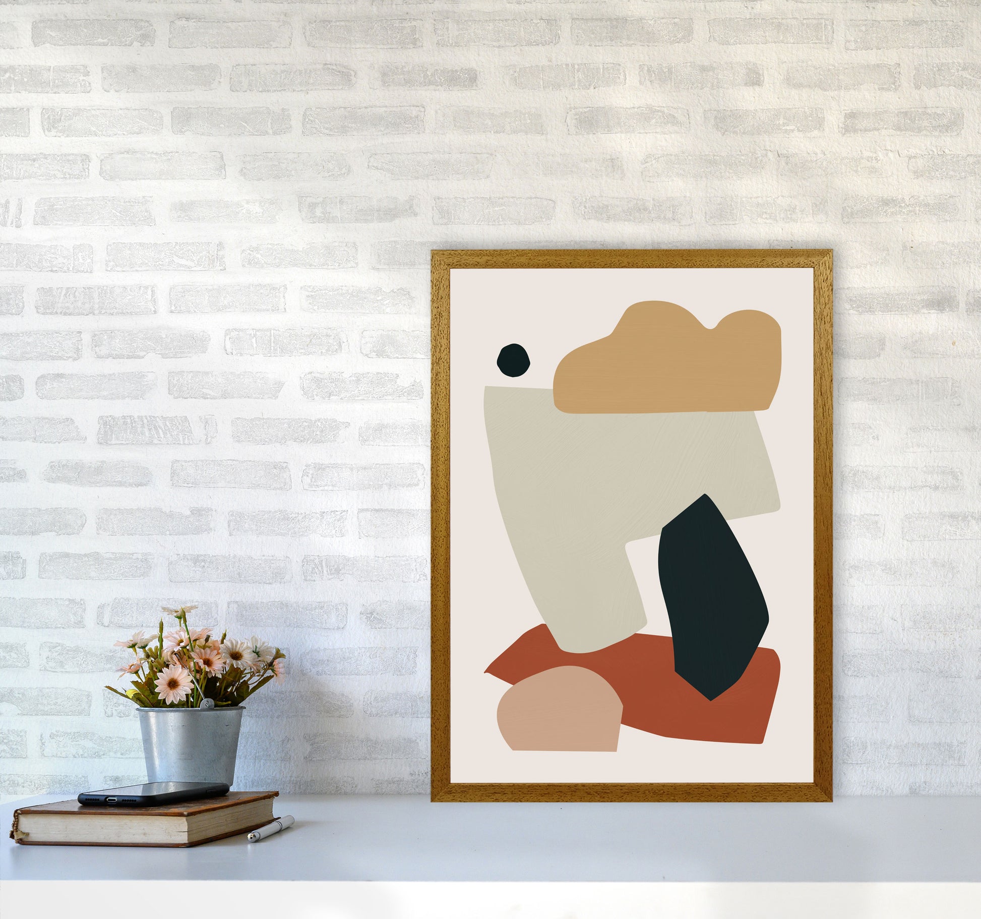 Collage Earth I Art Print by Orara Studios A2 Print Only