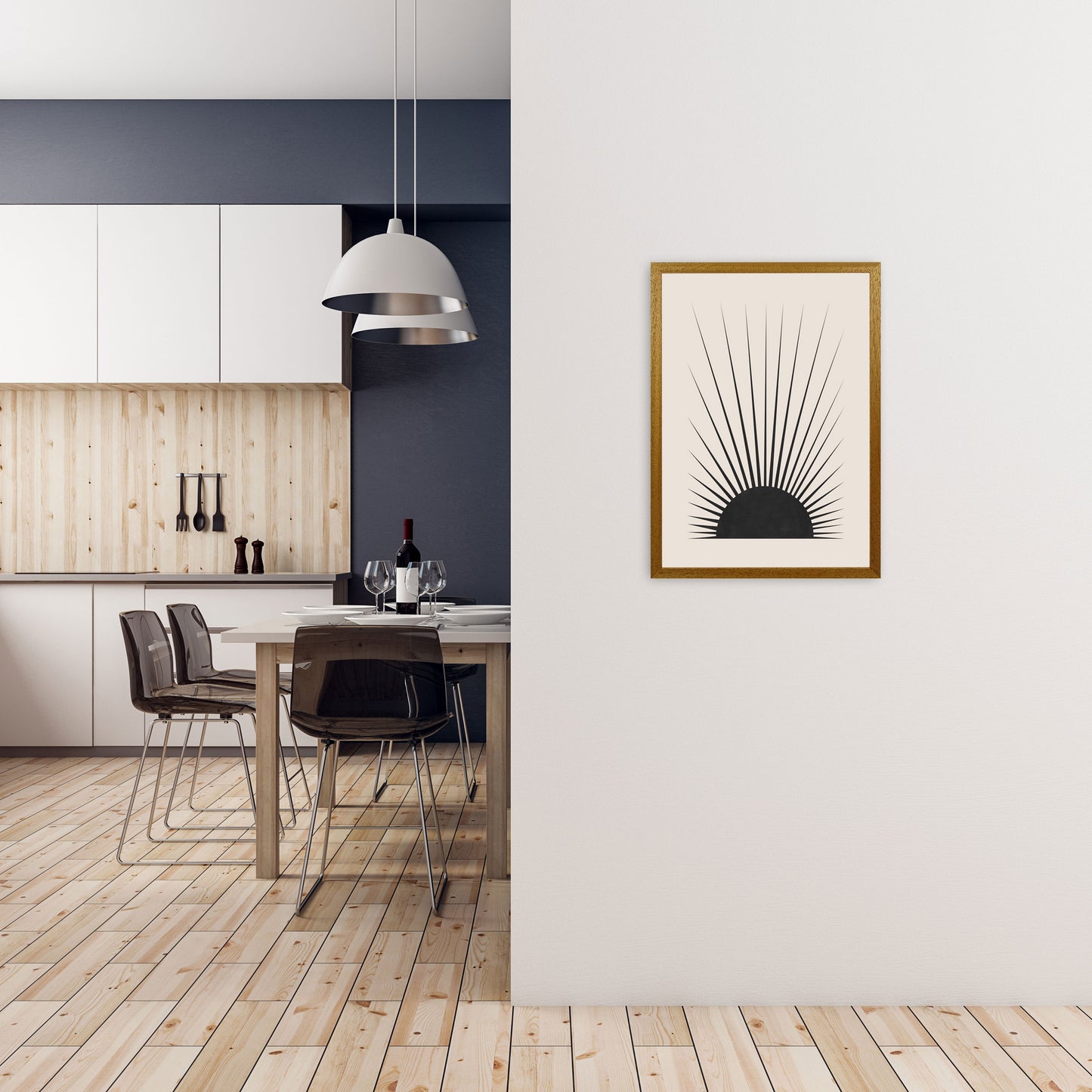 Minimal Sun Art Print by Orara Studio A2 Print Only