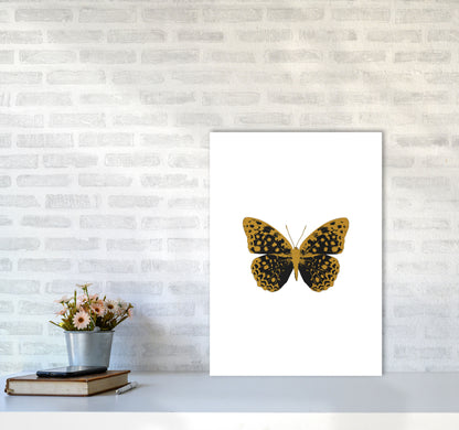 Black Butterfly Print By Orara Studio Animal Art Print A2 Black Frame