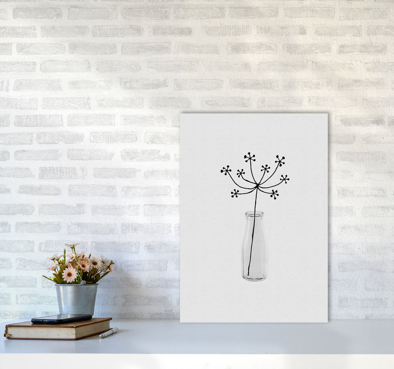 Flower Still Life I Print By Orara Studio, Framed Botanical & Nature Art Print A2 Black Frame