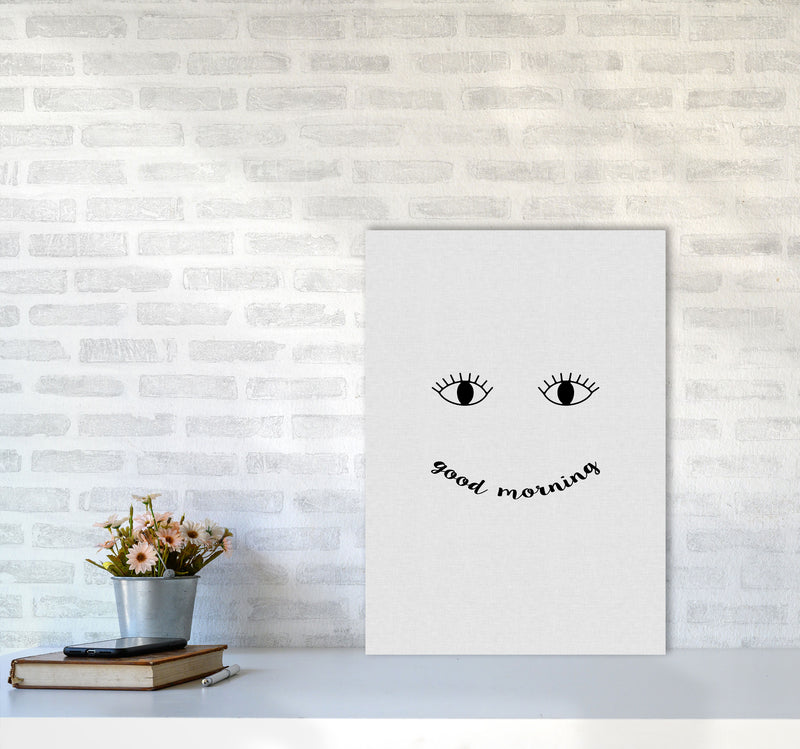 Good Morning Quote Print By Orara Studio A2 Black Frame