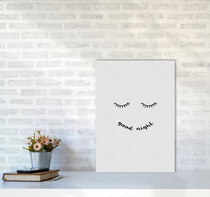 Good Night Quote Print By Orara Studio A2 Black Frame