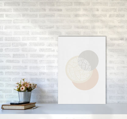Minimalist Geometric IV Print By Orara Studio A2 Black Frame