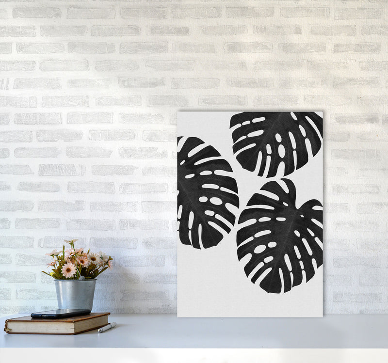 Monstera Black & White III Print By Orara Studio A2 Black Frame
