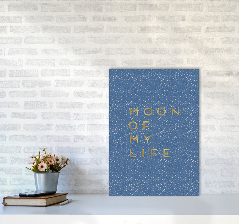Moon Of My Life Print By Orara Studio A2 Black Frame