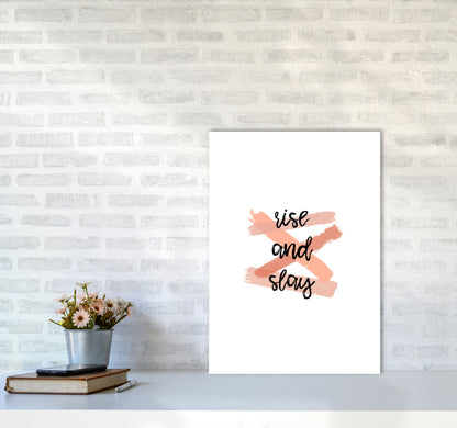 Rise & Slay Print By Orara Studio A2 Black Frame