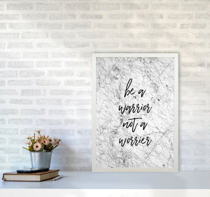 Be A Warrior Print By Orara Studio A2 Oak Frame