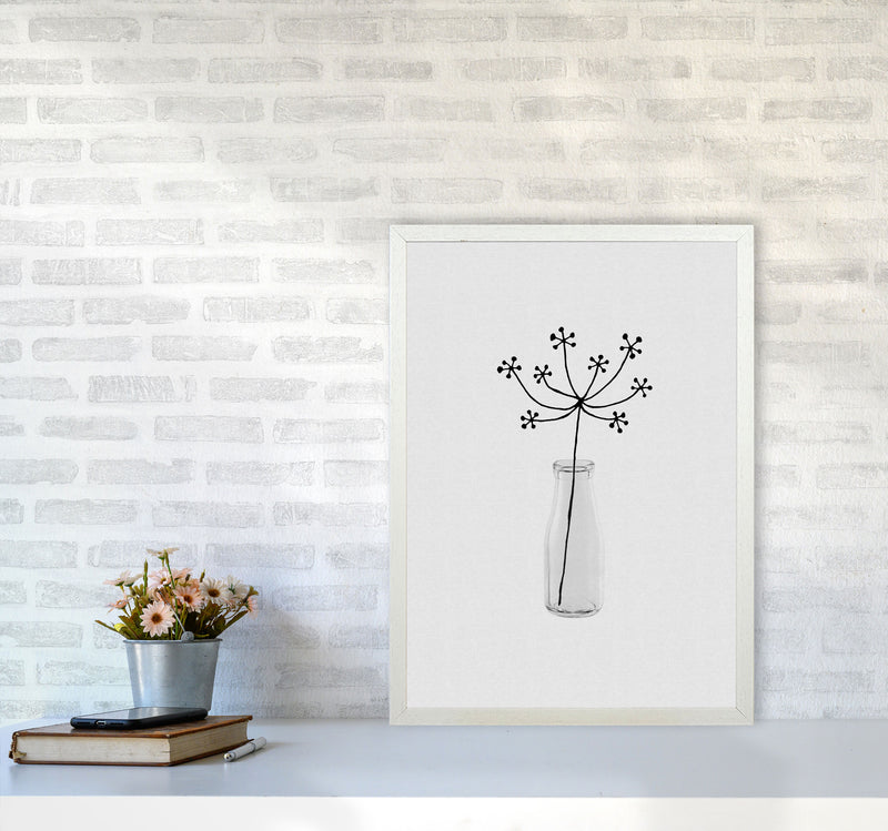 Flower Still Life I Print By Orara Studio, Framed Botanical & Nature Art Print A2 Oak Frame