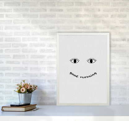 Good Morning Quote Print By Orara Studio A2 Oak Frame