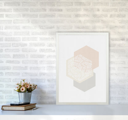 Minimalist Geometric I Print By Orara Studio A2 Oak Frame
