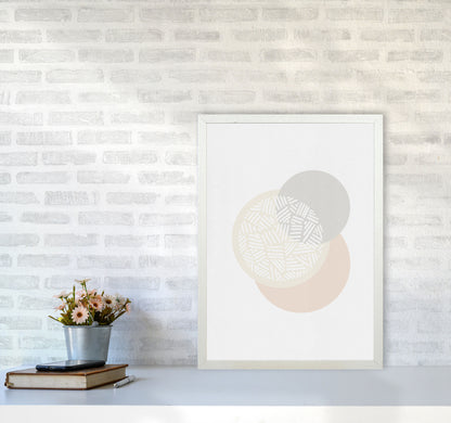Minimalist Geometric IV Print By Orara Studio A2 Oak Frame