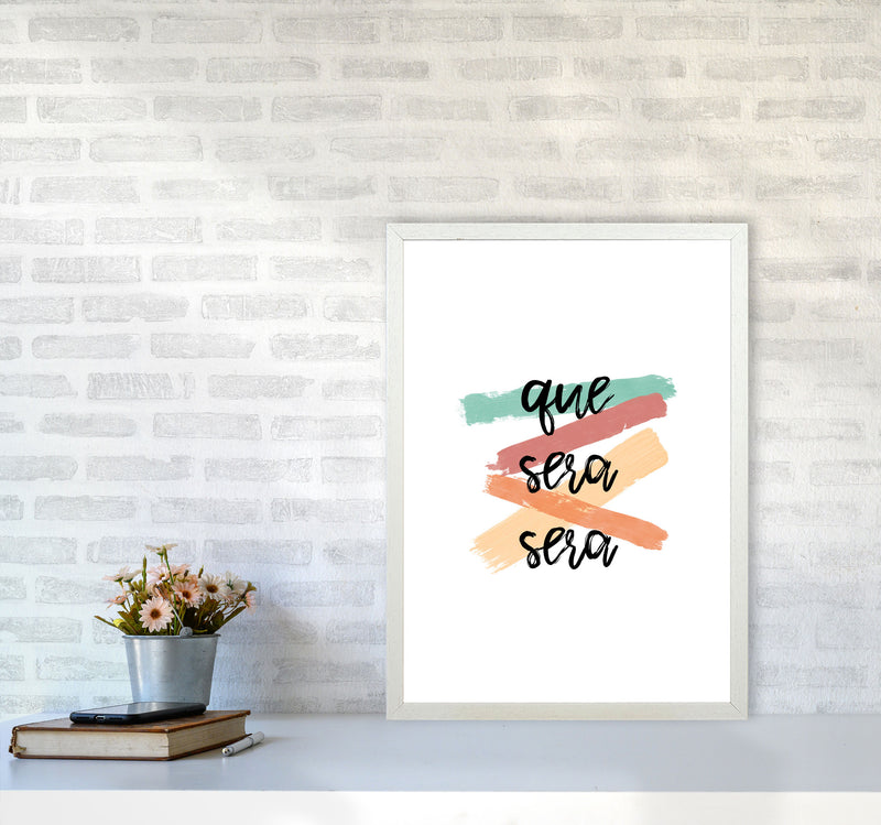 Que Sera Sera Print By Orara Studio A2 Oak Frame