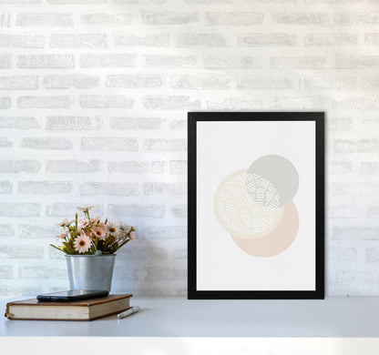 Minimalist Geometric IV Print By Orara Studio A3 White Frame