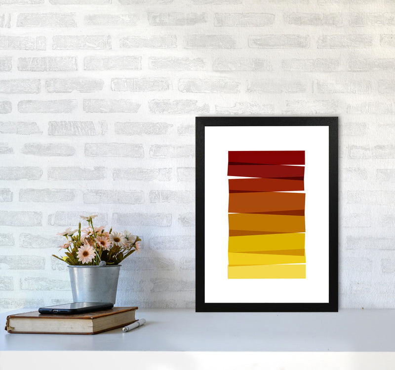 Stripes II Print By Orara Studio A3 White Frame